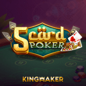 5 Card Poker Tongits Go Offline game